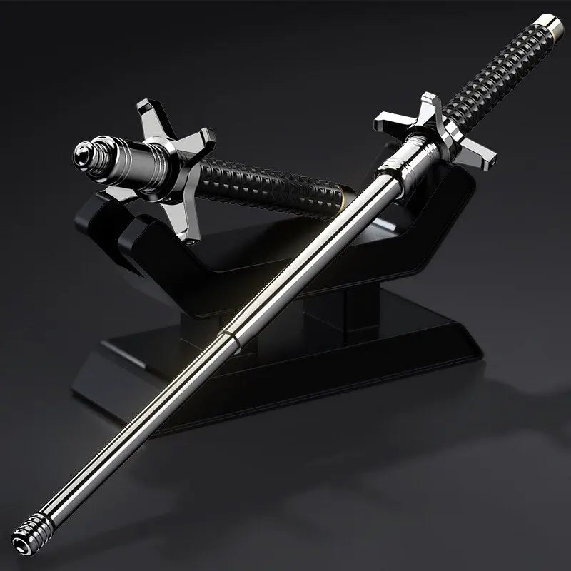 SOLID MULTIFUNCTIONAL FOLDABLE TELESCOPIC STICK SELF DEFENSE