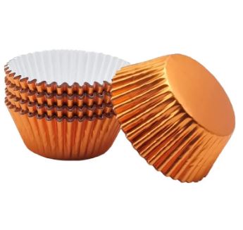 100pcs Foil Disposable Cupcake Liners Aluminum Thickened Baking Muffin Cups Cases Accessories