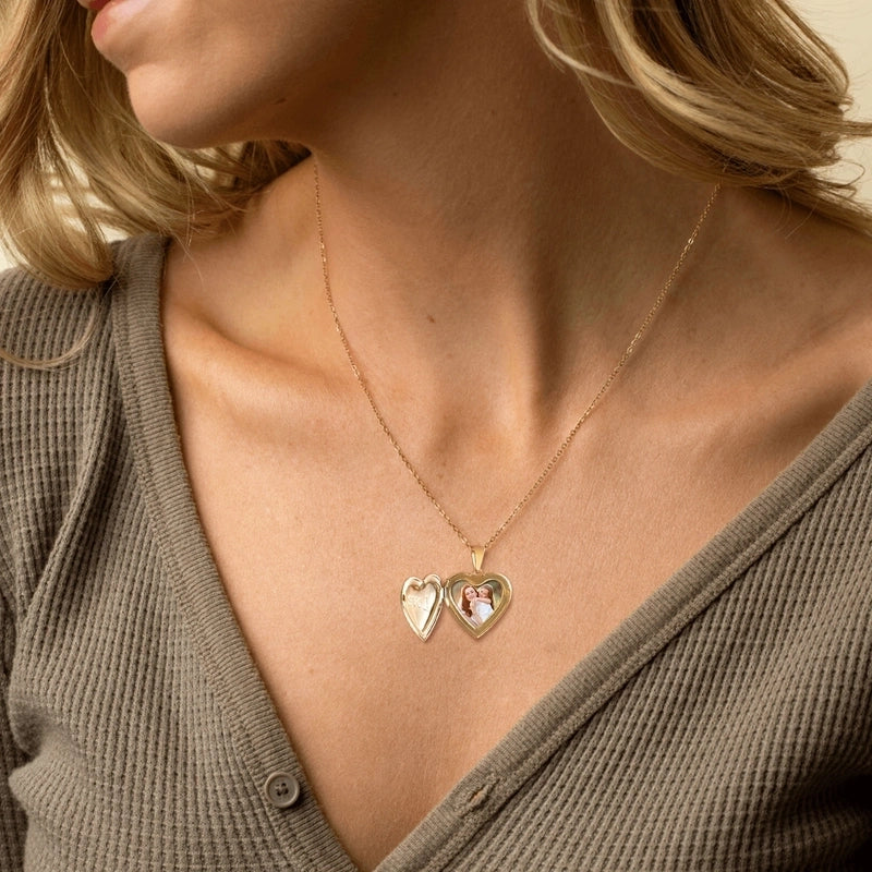 Basic Vintage Style Romantic Heart Shape 201 Stainless Steel 18K Gold Plated