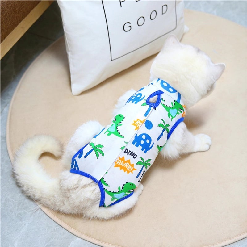 Cute Cotton Cartoon Pet Clothing