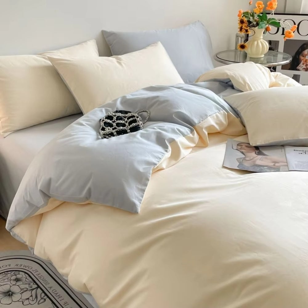 Cotton Quilt Cover | 3pcs Set