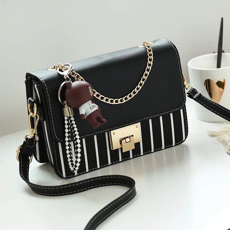 Women's Small All Seasons Pu Leather Streetwear Shoulder Bag