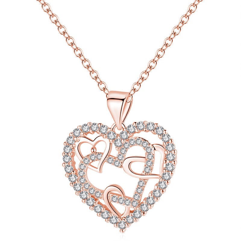 🔥Interlocking Hearts Necklace