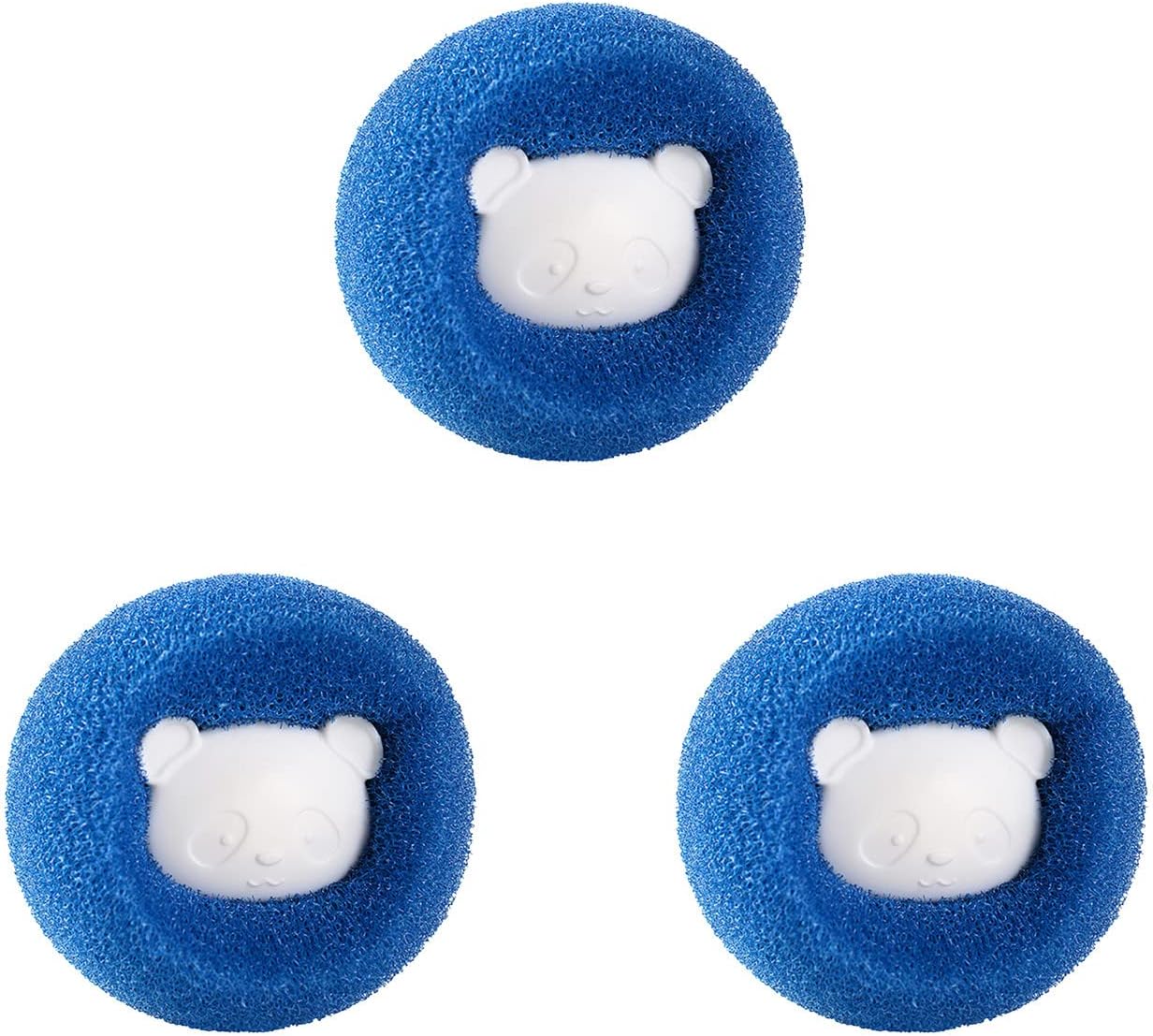 3PCS Hair Removal Cleaning Ball. Reusable Hair Remover Washing Machine Hair Laundry Ball