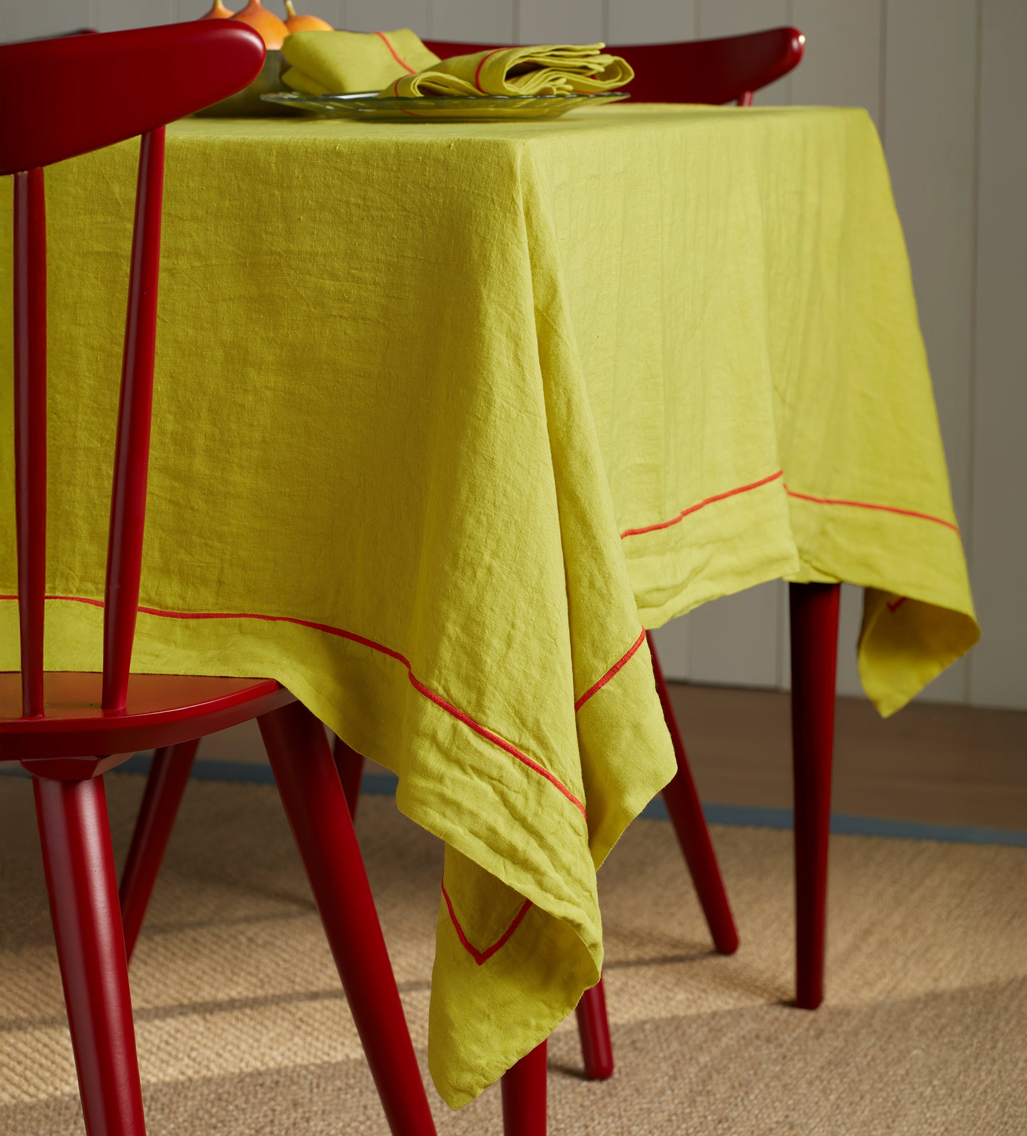 100% Linen Tablecloth