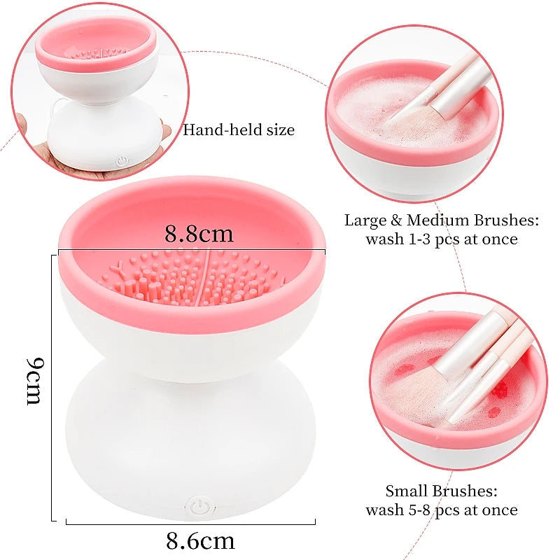 ELECTRIC MAKEUP BRUSH CLEANER