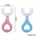 Silicone Baby Toothbrush U Shaped 360 Degree