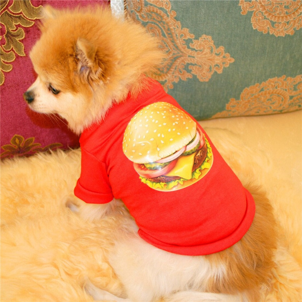 Round Neck Dog T-Shirts