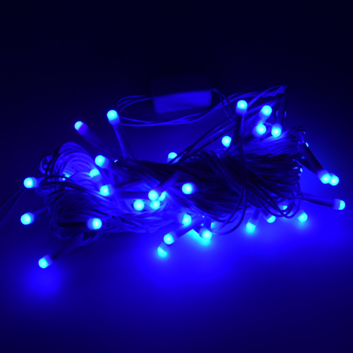 9MTR HOME DECORATION DIWALI & WEDDING LED CHRISTMAS STRING LIGHT INDOOR AND OUTDOOR LIGHT .FESTIVAL DECORATION LED STRING LIGHT. ONE COLOR LIGHT ( 9 MTR Blue Color)