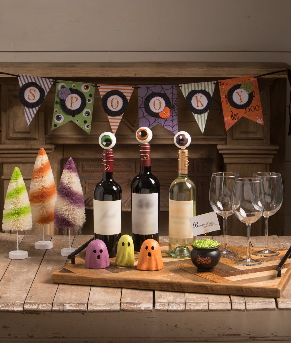 Eyeball Wine Bottle Adornments