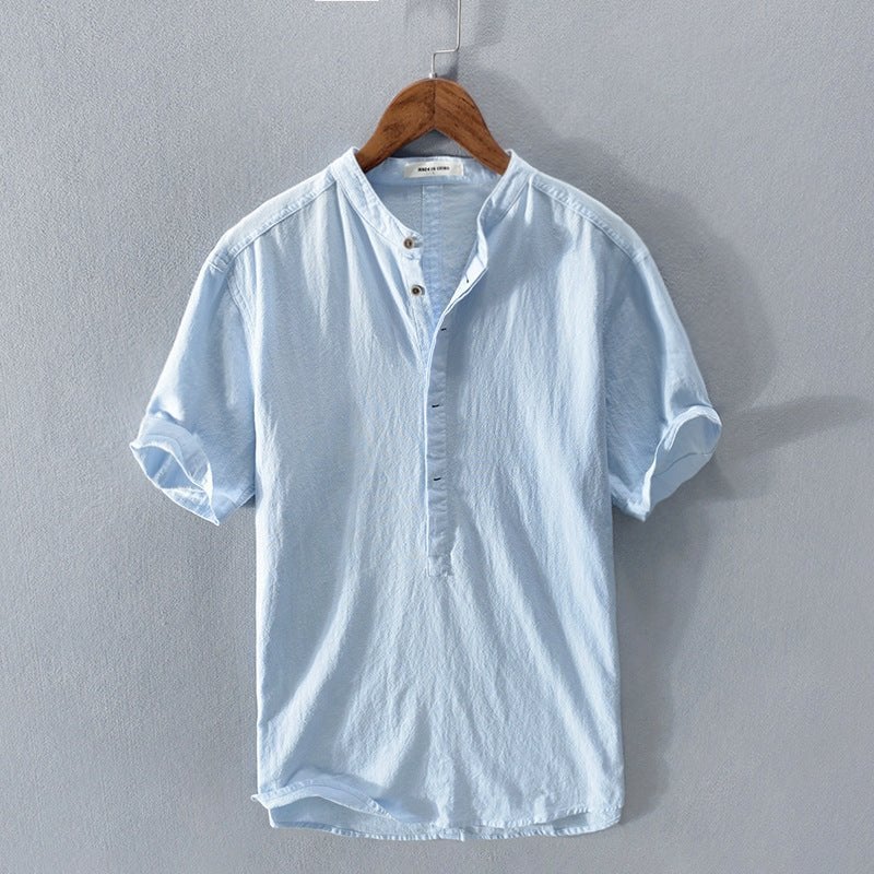 Agskyscrape Provence Linen Cotton Shirt