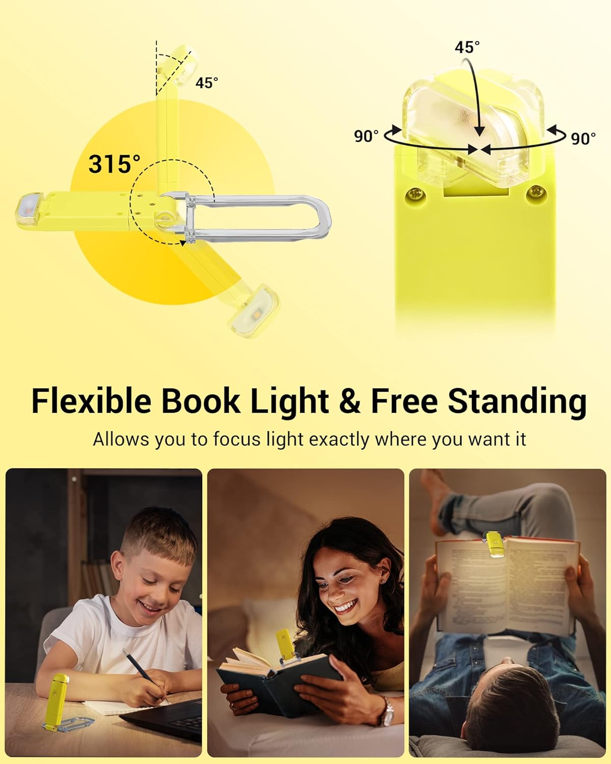 Rechargeable Book Light