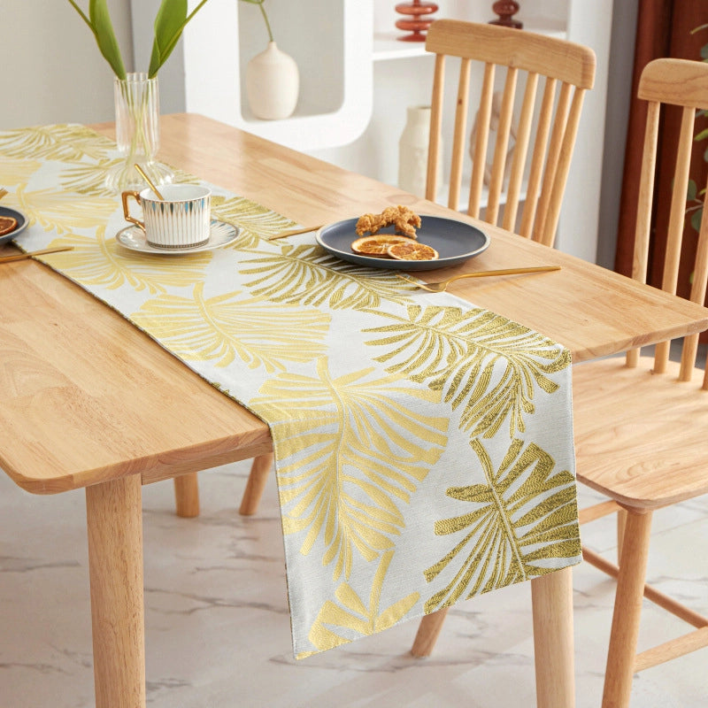Casual Elegant Minimalist Leaf Polyester Tablecloths