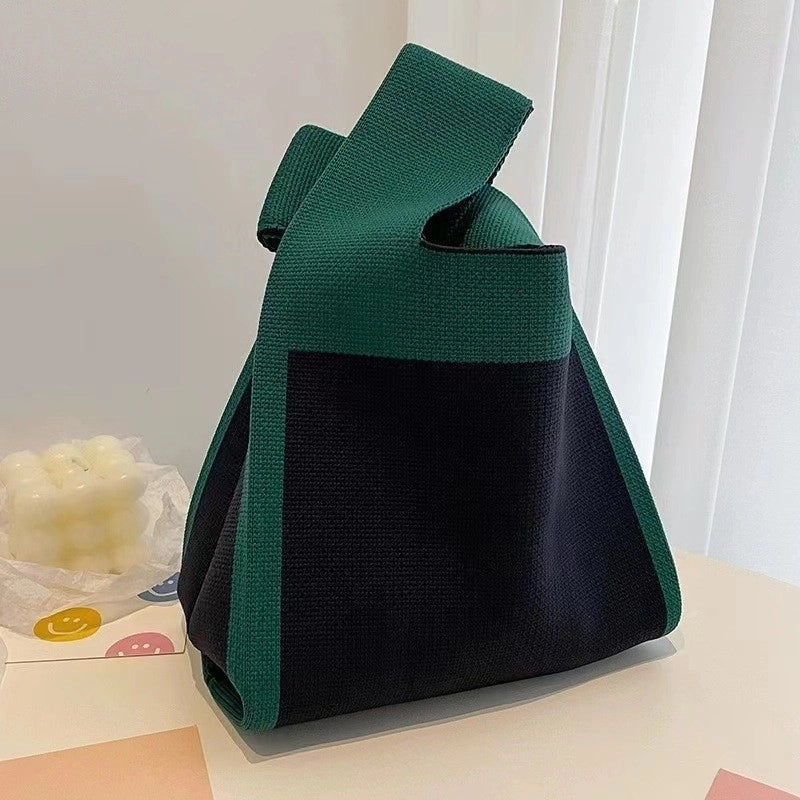Spring And Summer New Arrival Women's Bag Handbag Bag Fashionable Simple Niche Knitted Bag Vesel Bag Crossbody Bag