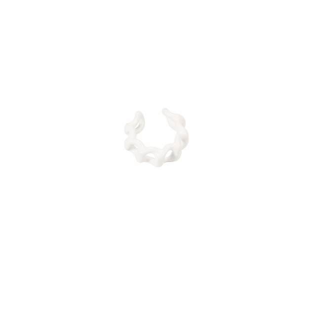 Hand-painted Solid Color Irregular Rings