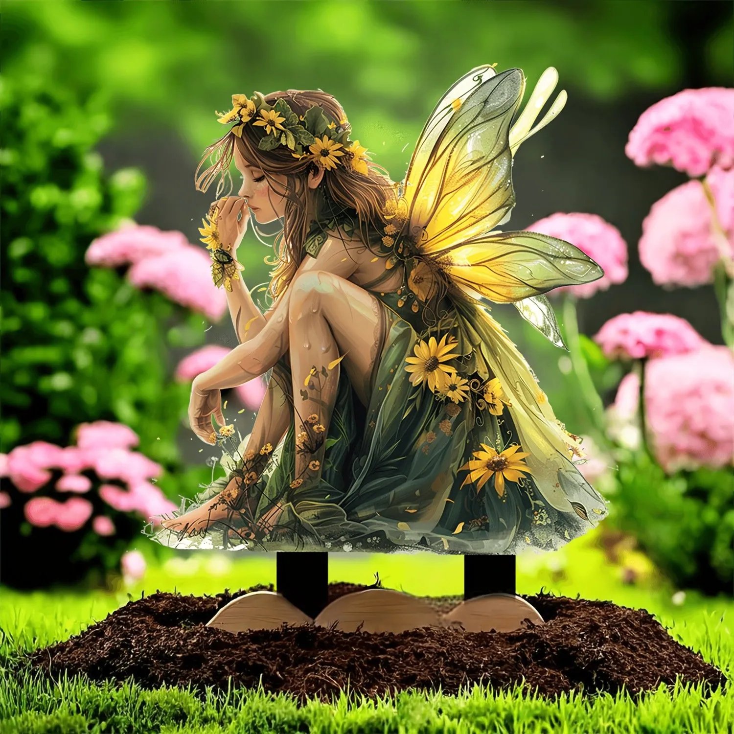 🧝Bohemian Fairy Flower Pot Decoration