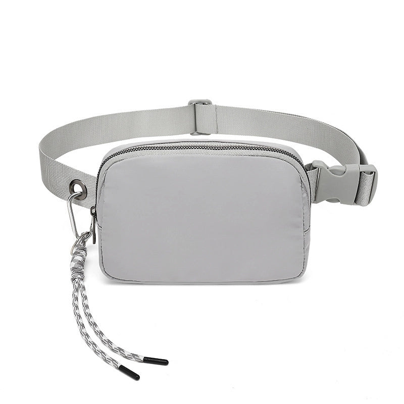 Women's Elegant Streetwear Solid Color Nylon Waist Bags