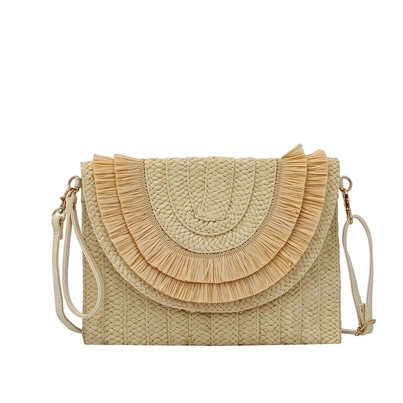 Women's Small All Seasons Straw Vacation Straw Bag