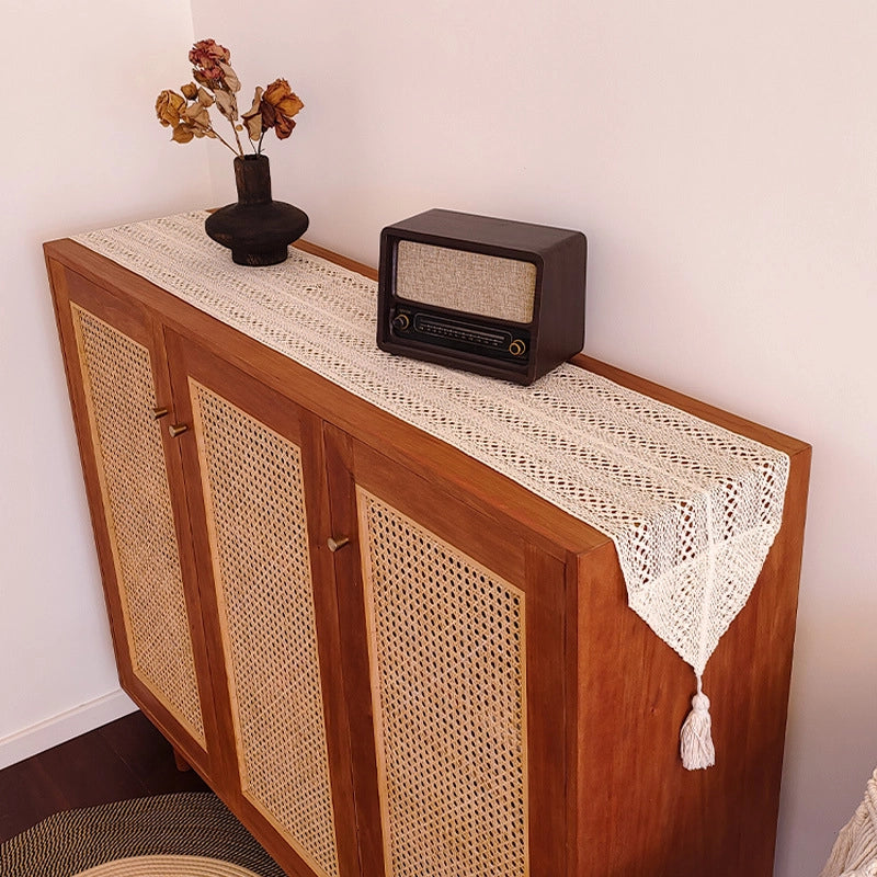 Retro Solid Color Cotton Tablecloths
