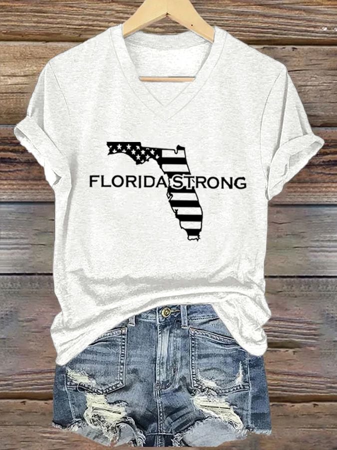 Women's Florida Strong Print T-Shirt