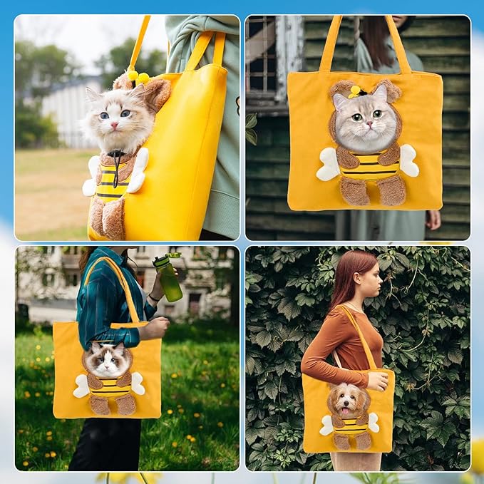 🐈Canvas Cat Bag🎒