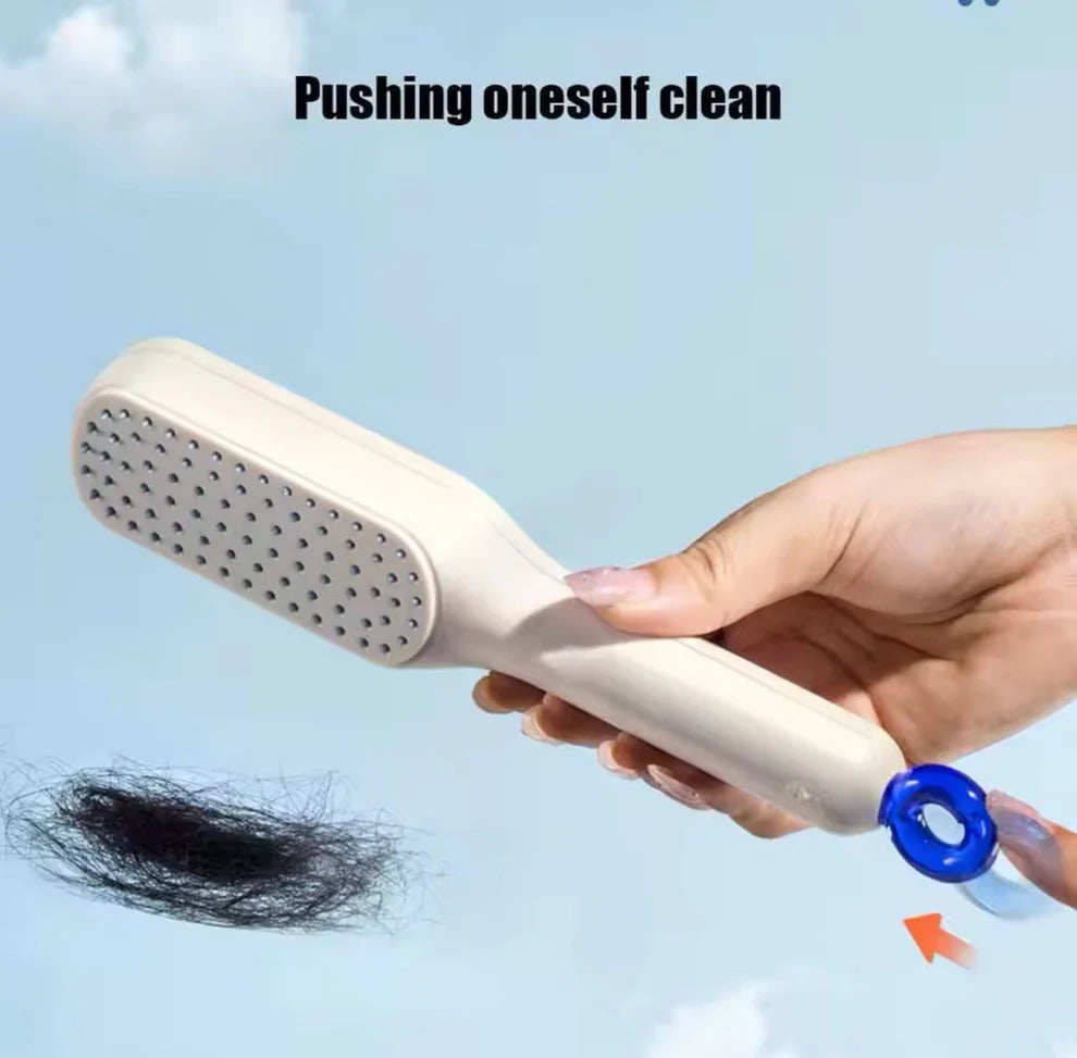 Self Cleaning Hair Brush