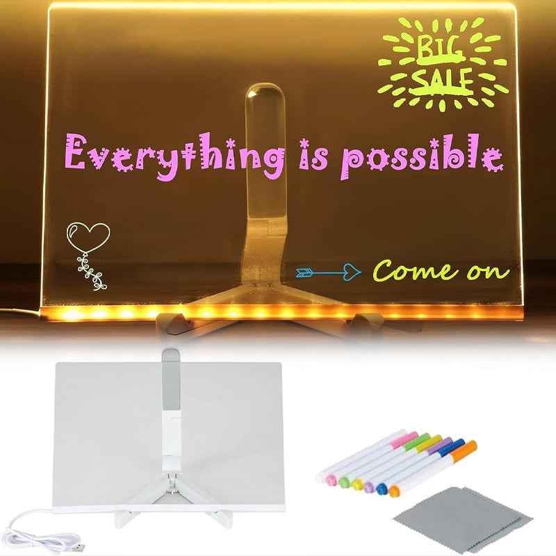 🎄 Christmas Gifts 49% OFF 🎄  - LED Note Board with Colors