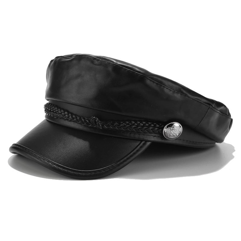 Unisex Retro Classic Style Solid Color Beret Hat