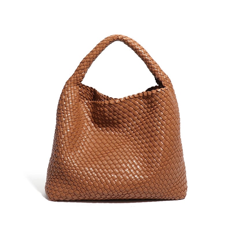 Women's Large All Seasons Pu Leather Solid Color Vacation Square Magnetic Buckle Tote Bag