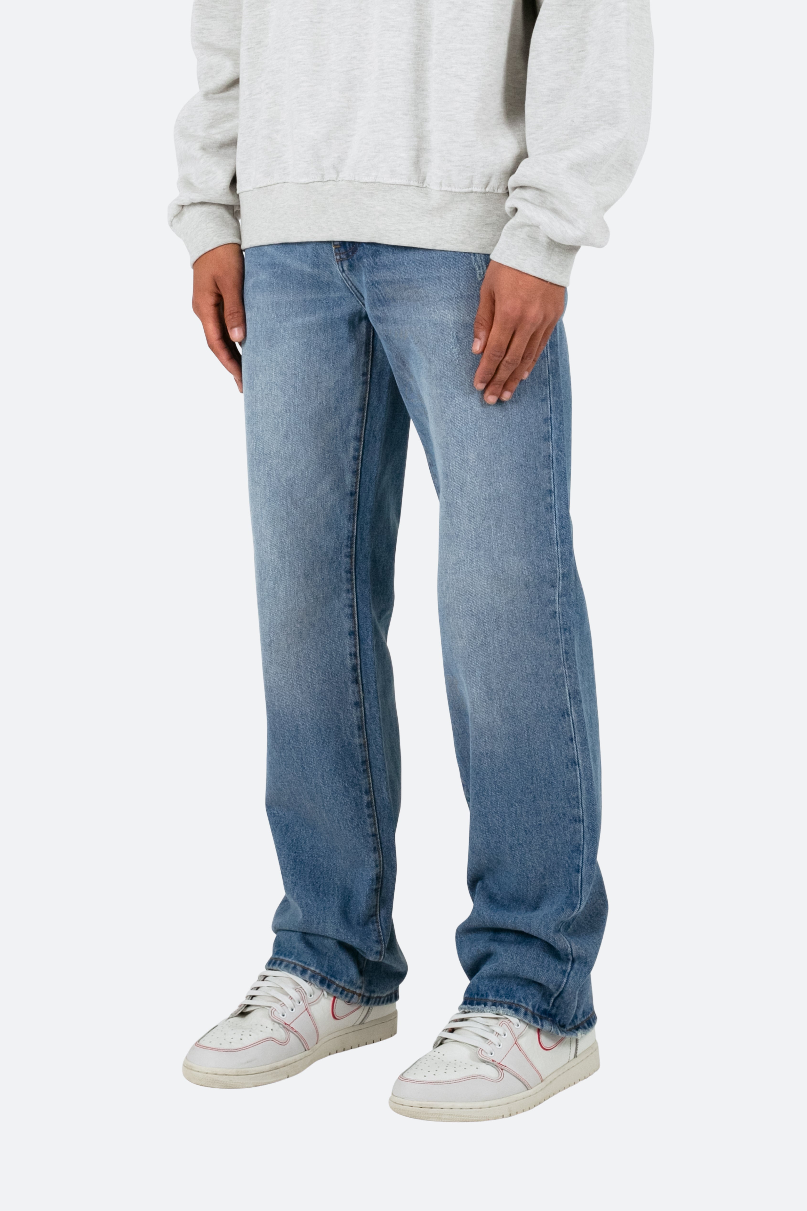 Baggy Every Day Denim - Medium Blue