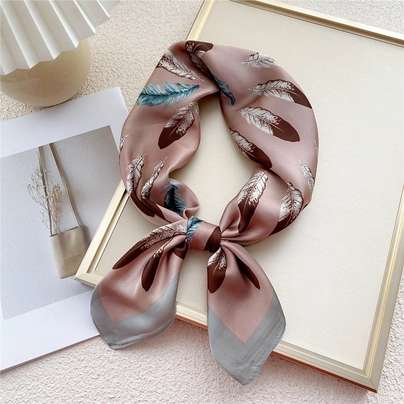 70 Small Square Scarf Silk Scarf Autumn And Winter Gauze Scarf