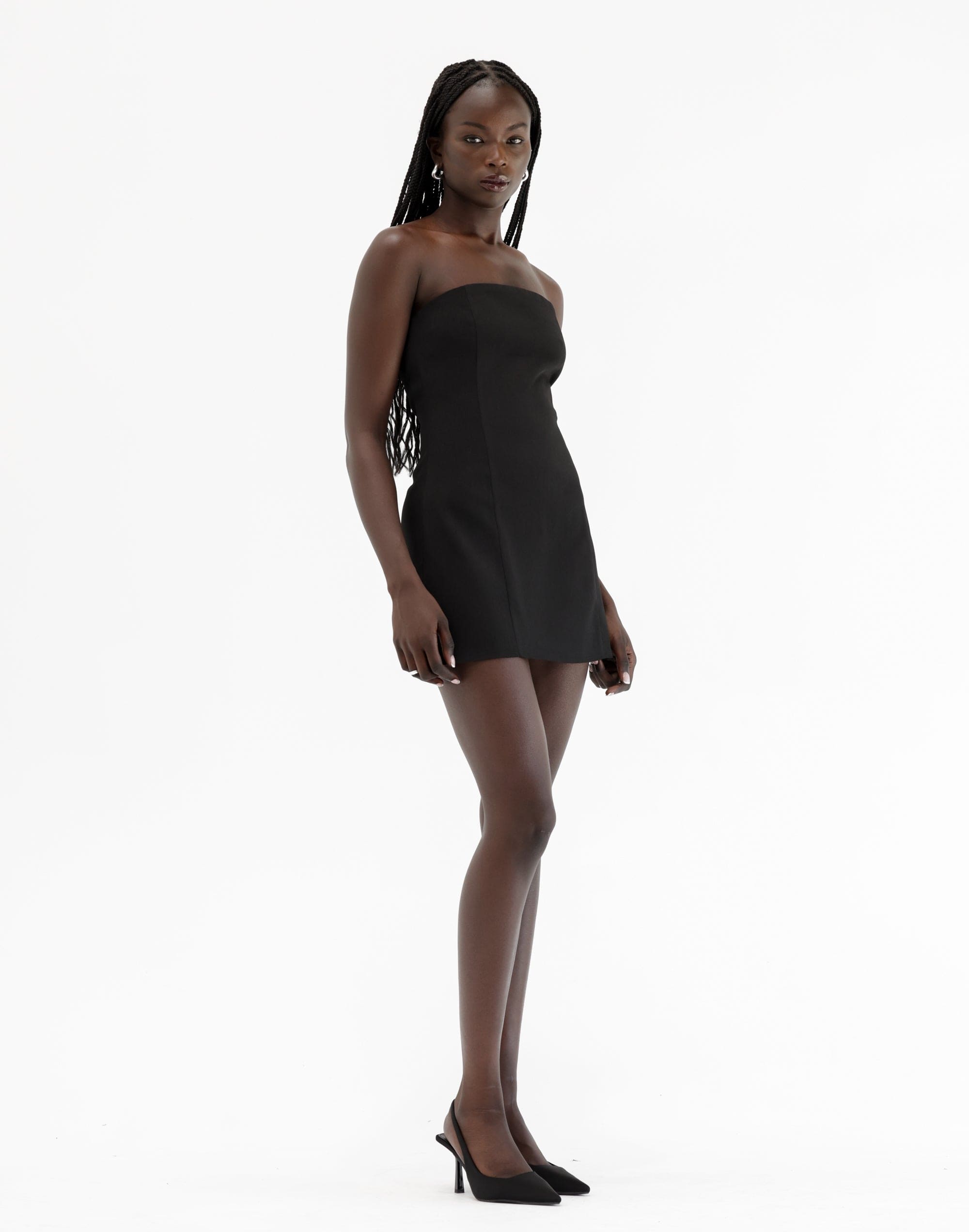 Eleanor Mini Dress (Black)