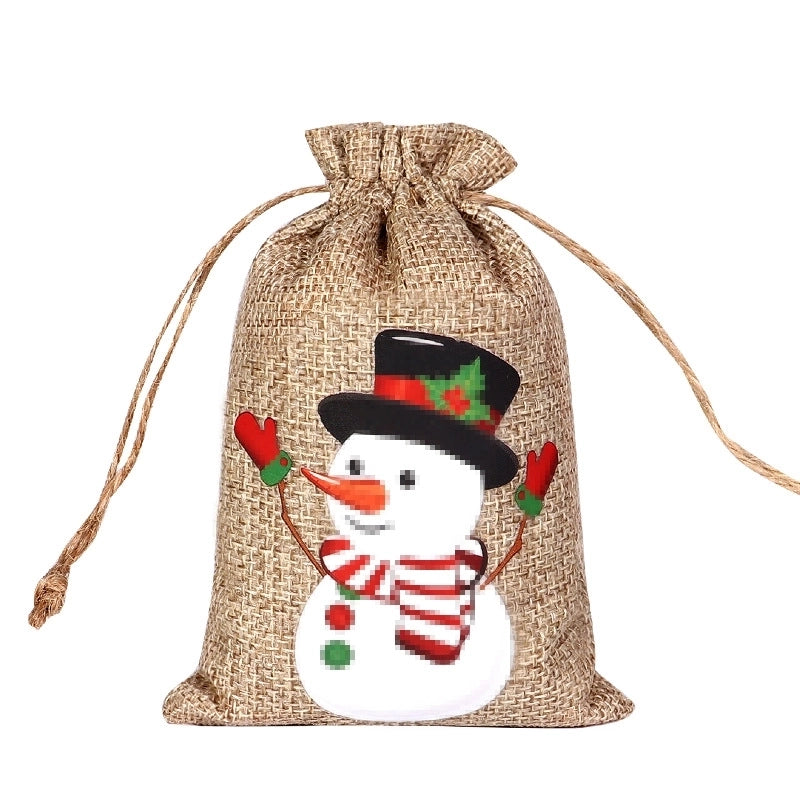 Christmas Linen Christmas House Christmas Tree Santa Claus Cute