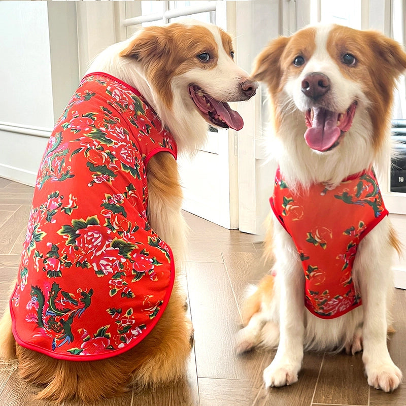 Large Dogs And Dogs 130kg Pet Clothes Mesh Vest Supplies Dog Cat Koji Golden Retriever Method Bucket Sunscreen