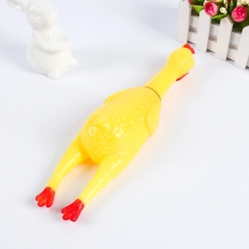 Fashion Screaming Chicken Vocal Dog Toy
