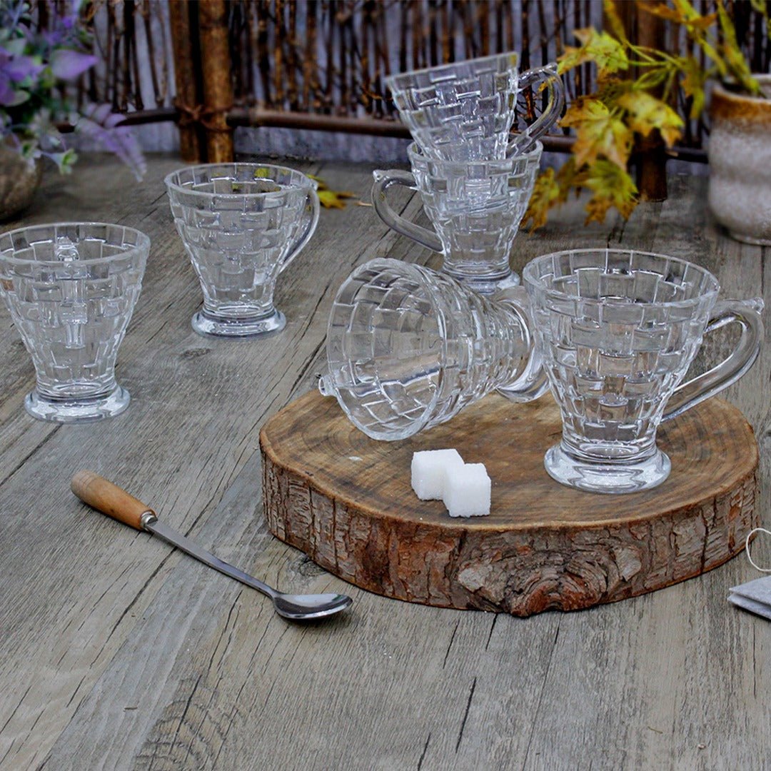 Glass Mugs 150ml (6 Cups)