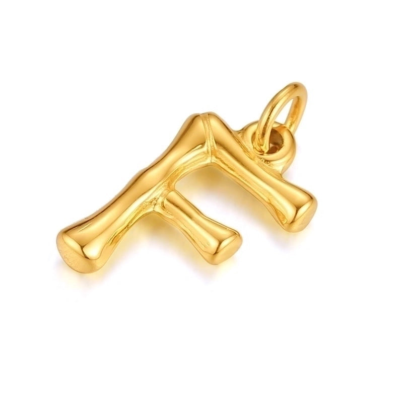 Fashion Letter 201 Stainless Steel 18K Gold Plated Polishing Plating Stainless Steel Necklaces