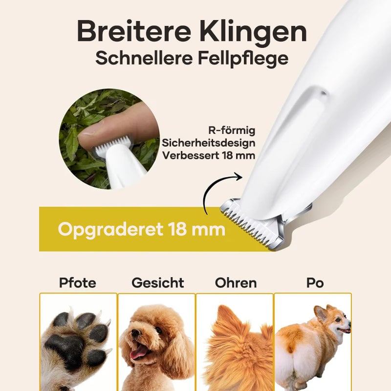 🐱Haustierhaarschneider mit LED-Licht🐕