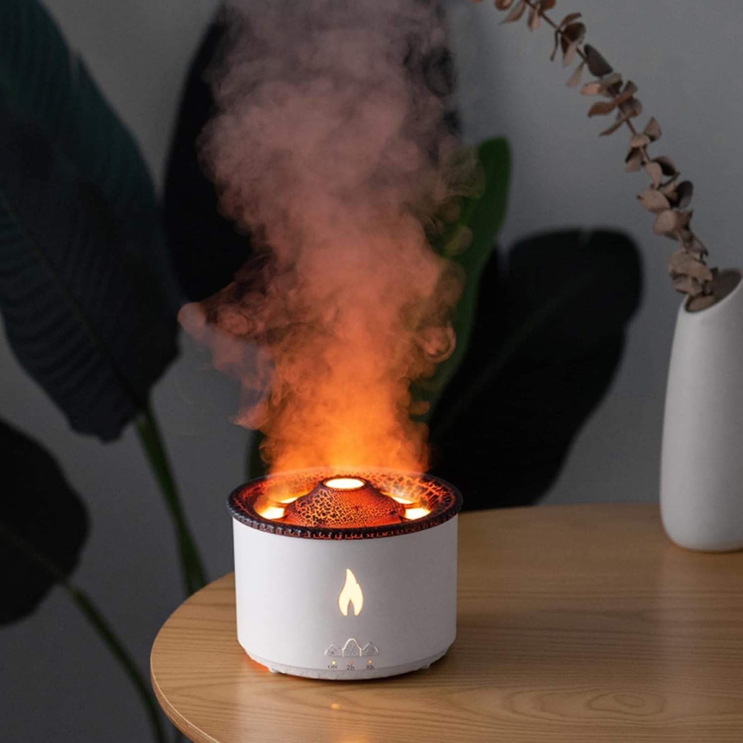 Volcano Humidifier Aromatherapy Essential Oil Diffusers 360ML.Air Diffuser/Humidifier