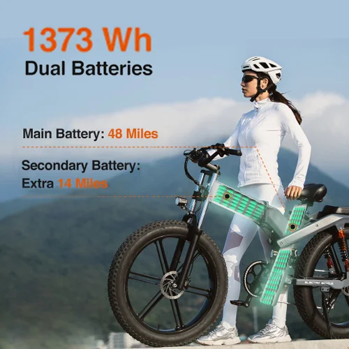 🎁ENGWE X26 All-Terrain E-Bike: 62Mile Longest Range
