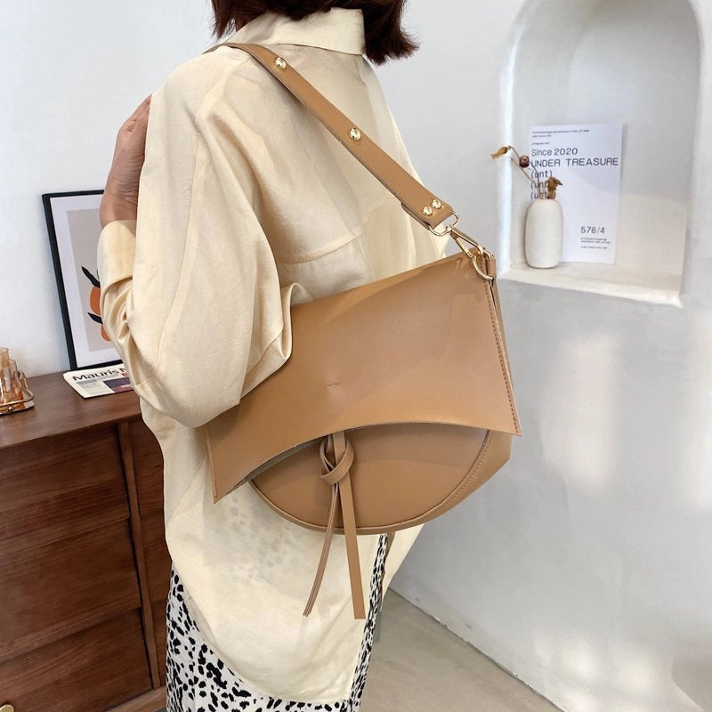 Women's Pu Leather Solid Color Vintage Style Classic Style Bucket Open Bag Sets