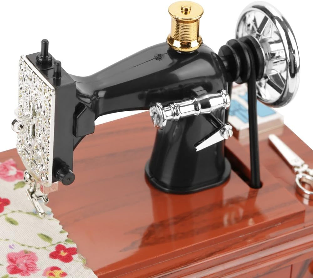 MINI MUSICAL TREADLE SEWING MACHINE