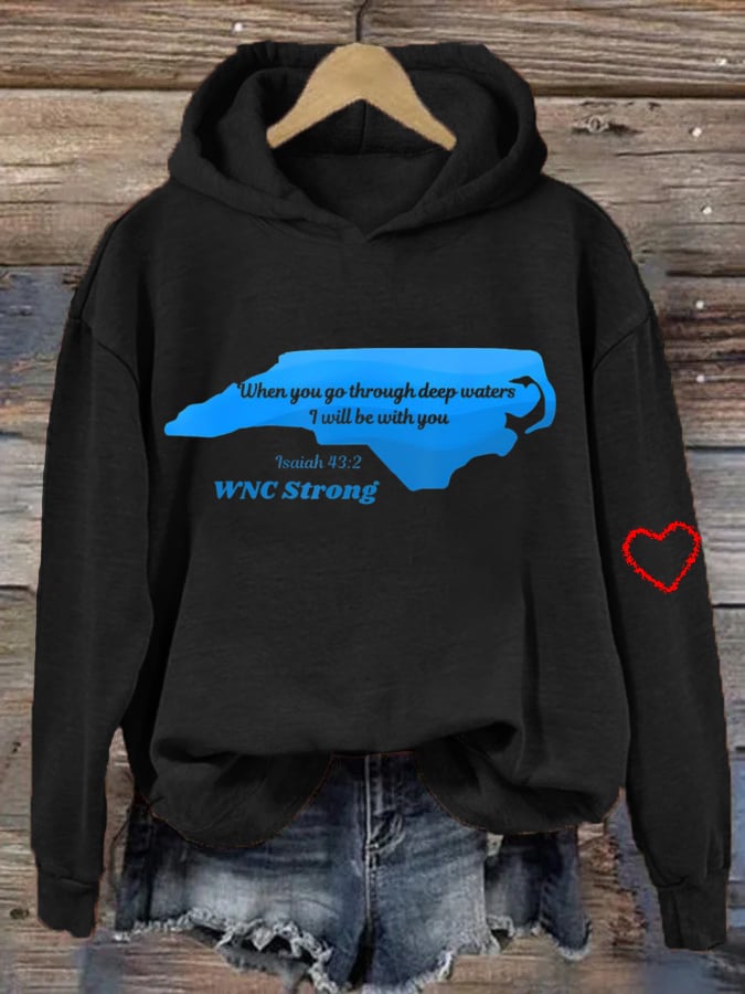 Women's North Carolina Wnc Strong Hoodie