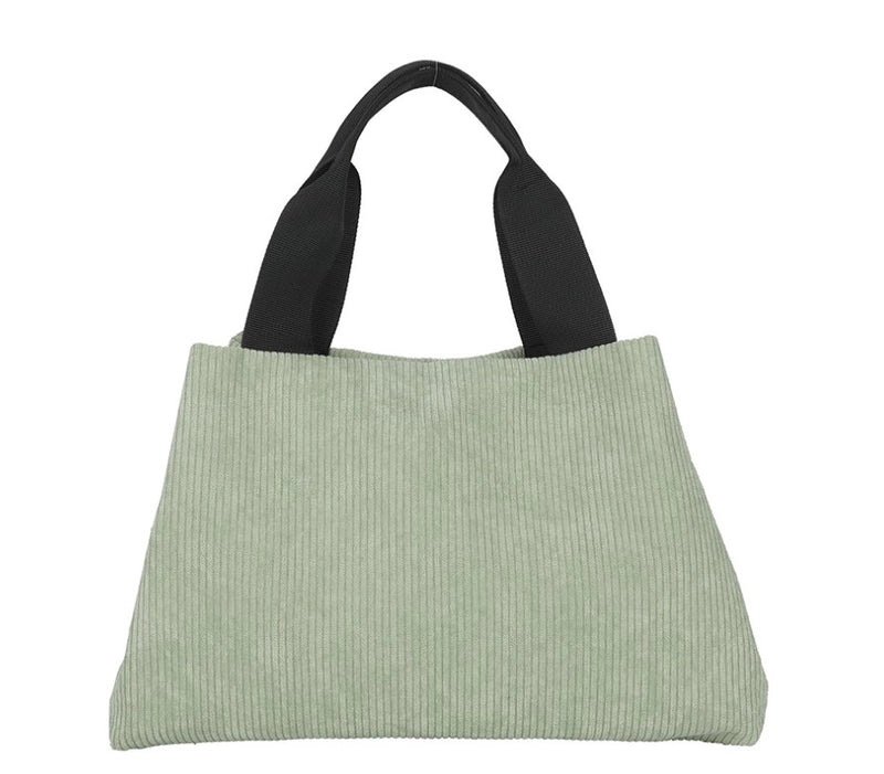Women's Medium Summer Corduroy Classic Style Shoulder Bag