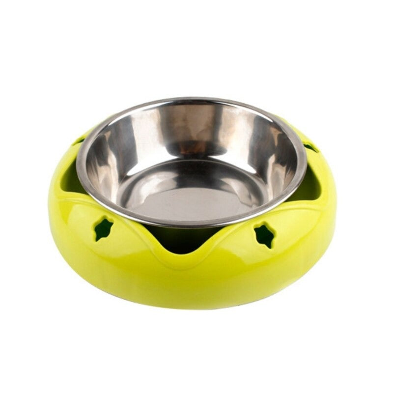 Durable Steel Cat Bowl