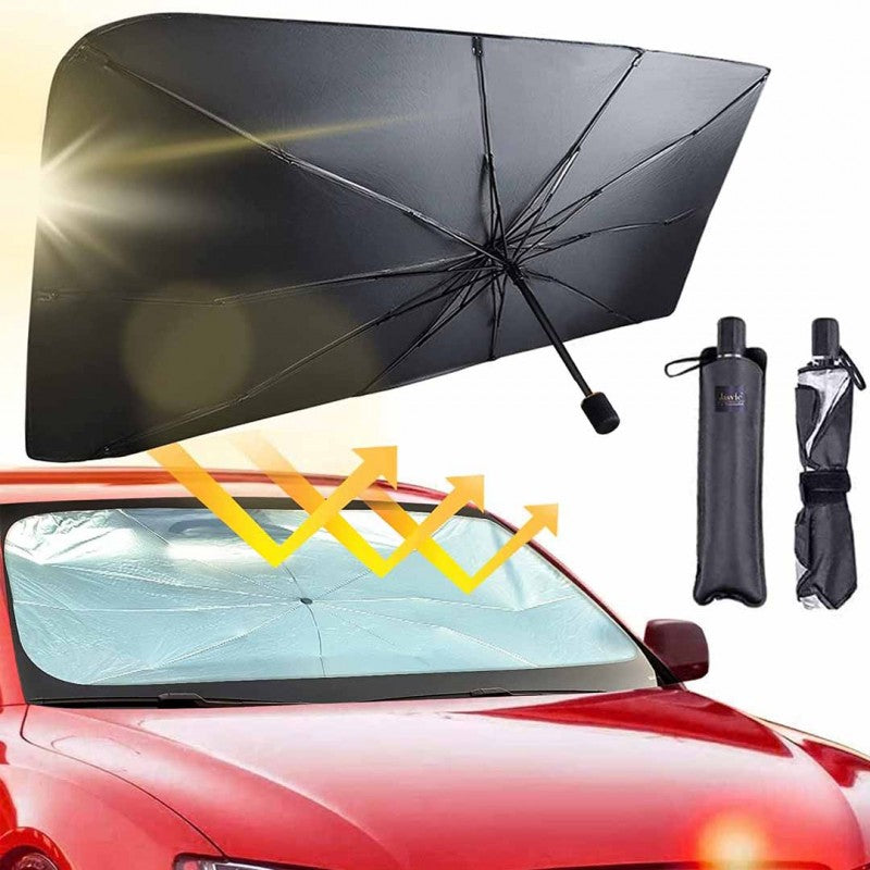 Foldable Car Windshield Sun Shade Umbrella