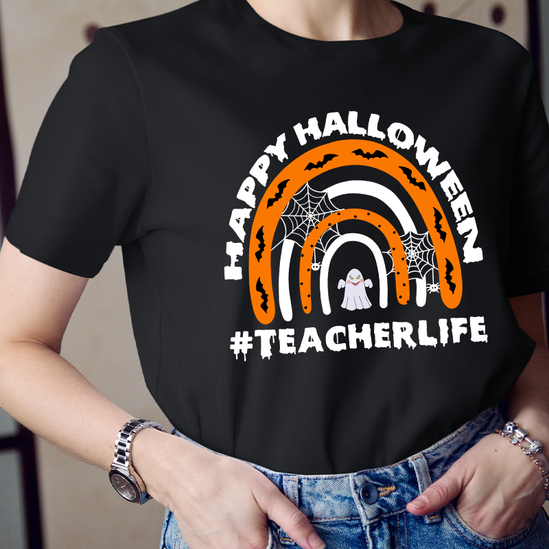 Funny Ghost Happy Halloween T-Shirt