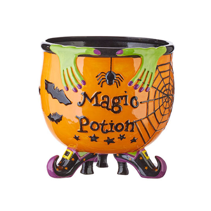 Magic Potion Cauldron with Witches Feet