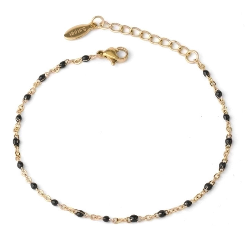 Minimalist Geometric Titanium Steel Plating Bracelets
