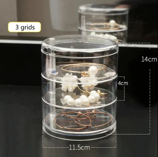 Acrylic 3 4 & 5 layer Jewelery Organiser